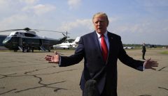 Trump says he’ll invite the press to see migrant detention centers