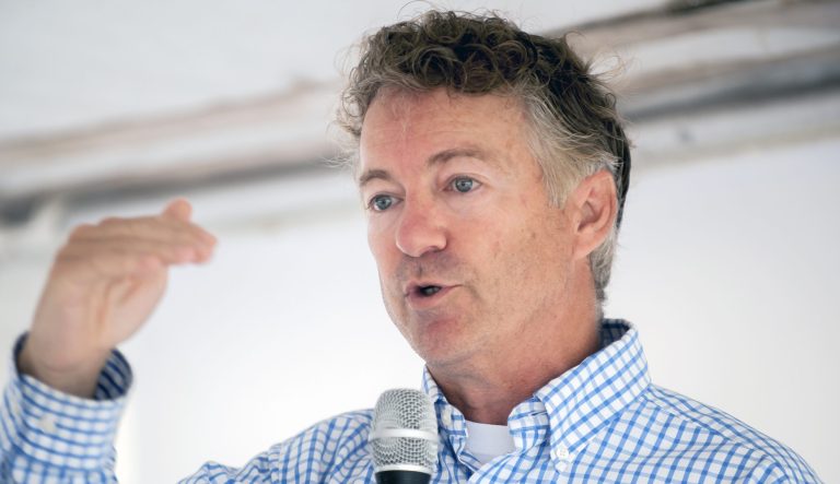 Rand Paul: Omar is ‘ungrateful’ and maybe that would change if she went back to Somalia U.S. Sen. Rand Paul, R-Ky., speaks Monday, July 22, 2019 in Glasgow, Ky.