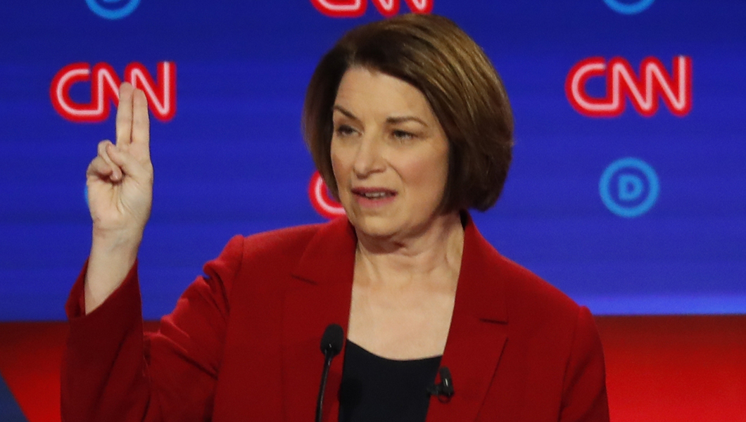 Klobuchar declines to name the candidates she accused of making ‘promises just to get elected’