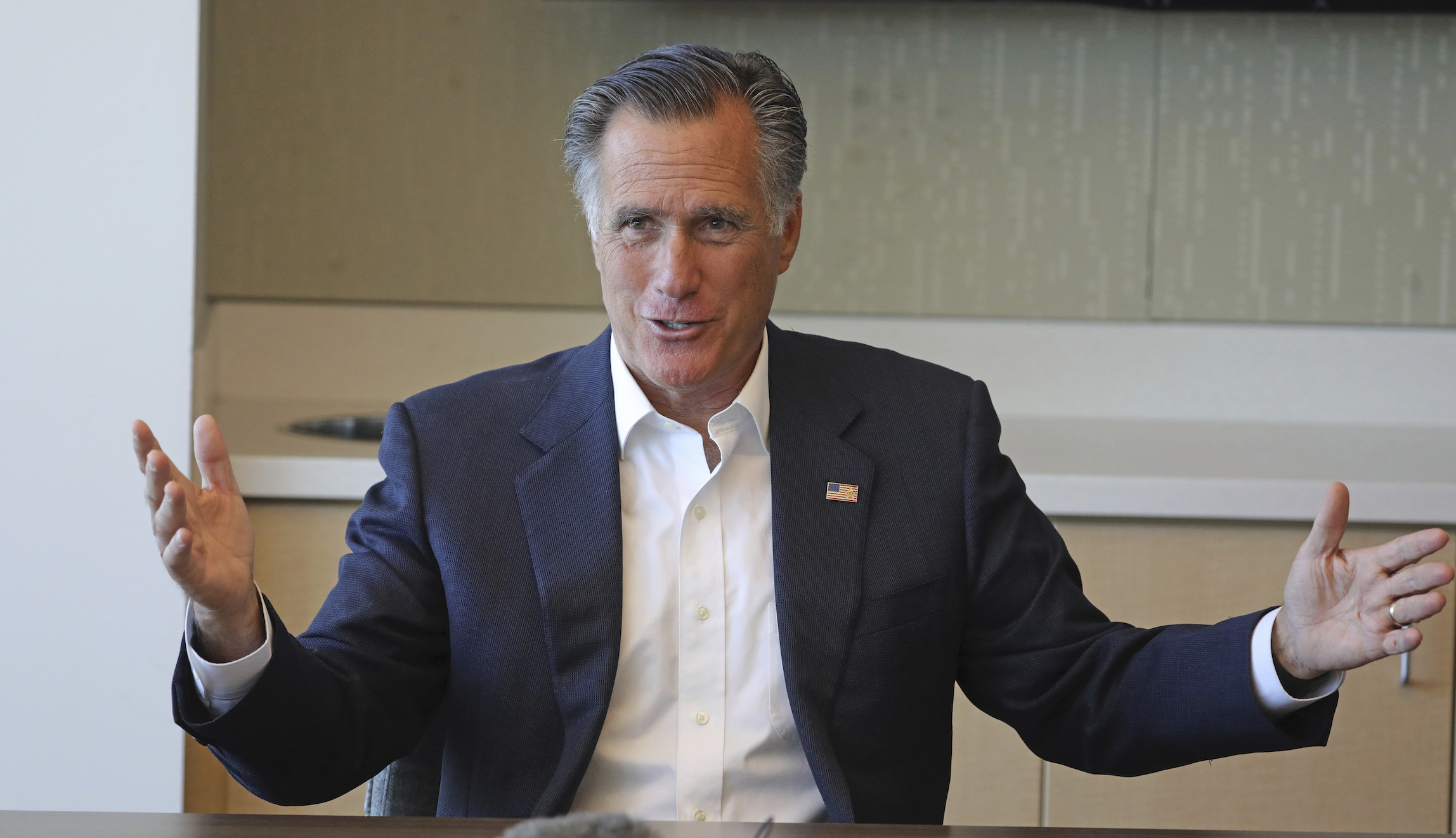 Romney on his relationship with Trump: ‘We get along just fine’