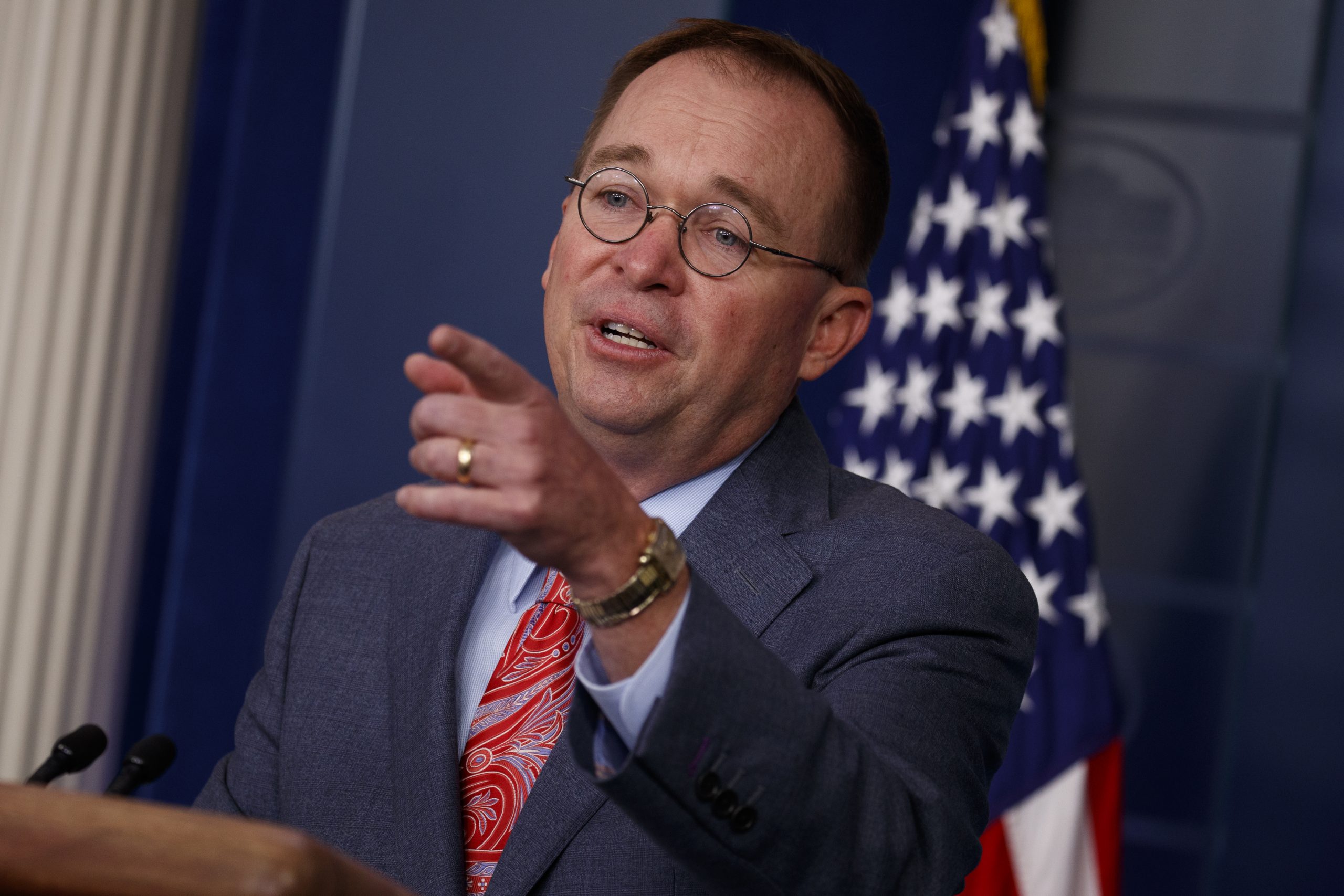 Mulvaney admits Trump withheld Ukraine funding over investigation push