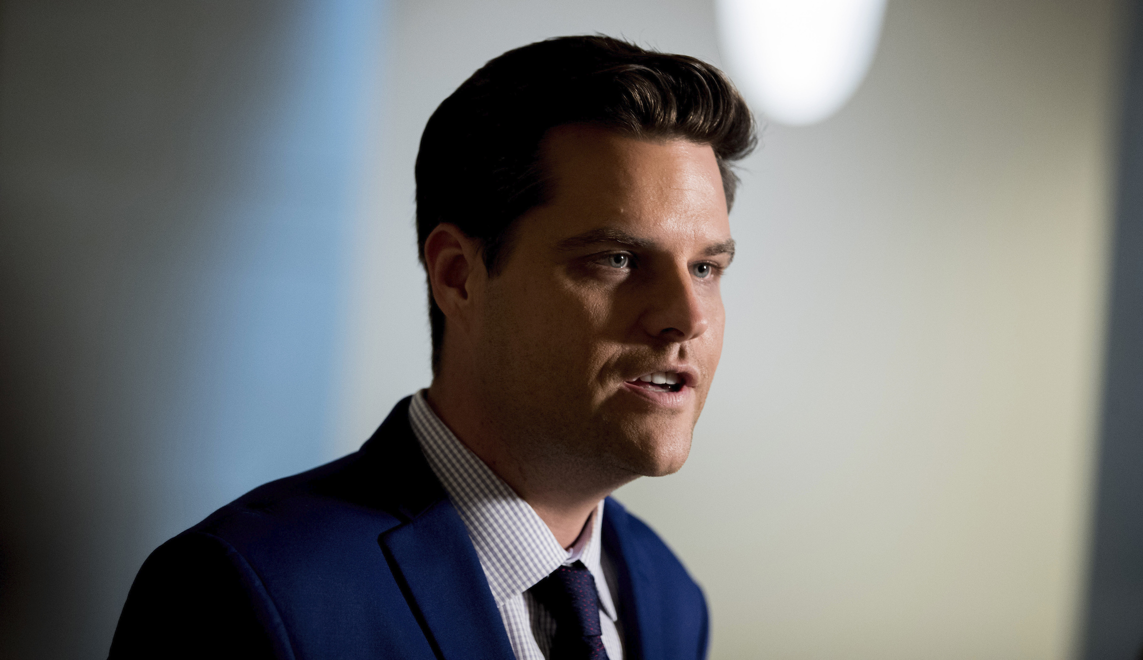 Matt Gaetz calls for jail time for woman who threw drink at him: ‘My staff deserves to be safe’