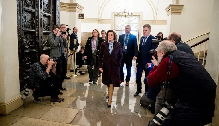 ‘Don’t cheer’: Pelosi orders Democrats not to celebrate Trump impeachment vote