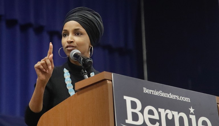 Omar: Trump will ‘provoke war over the loss of revenue’ after Iran threatened his hotels