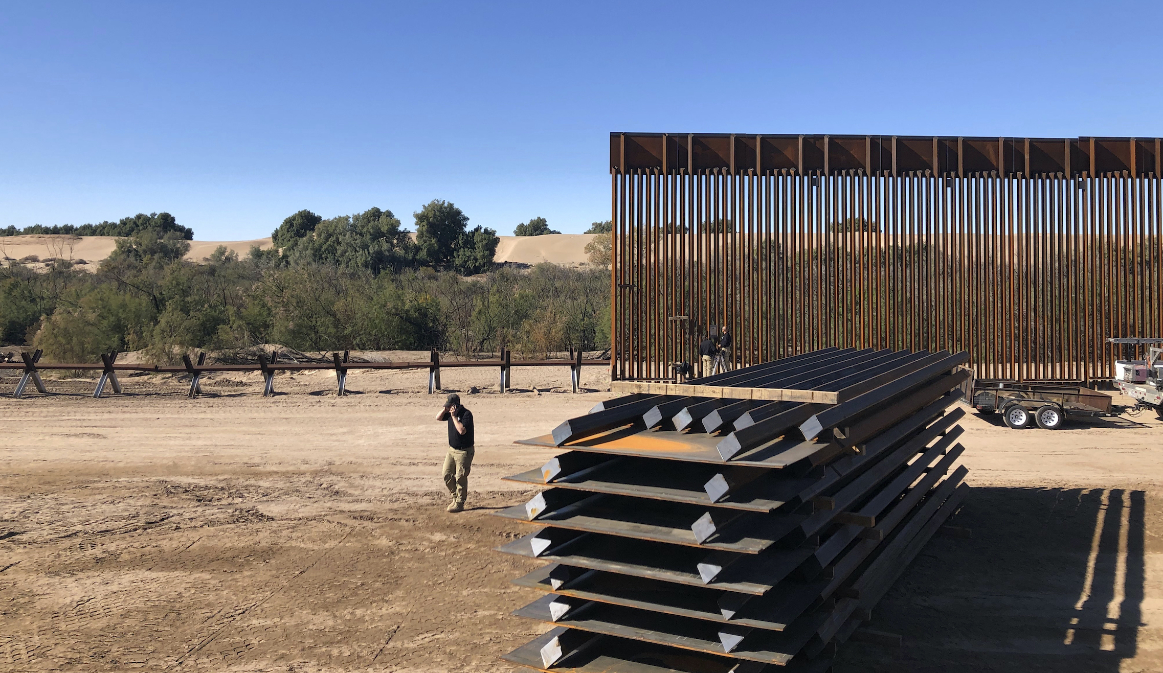 White House requests just $2B for border wall this year but will take $7.2B from military