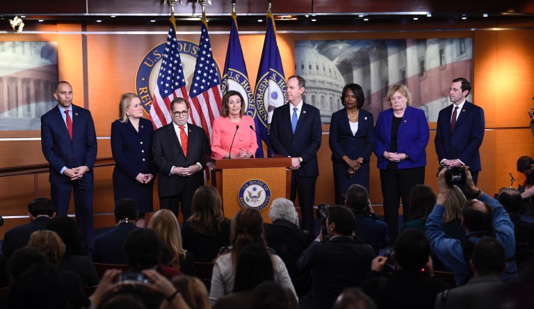 House Democrats deliver impeachment articles to the Senate
