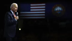 Biden pressed by voter in New Hampshire with ‘mean’ electability question
