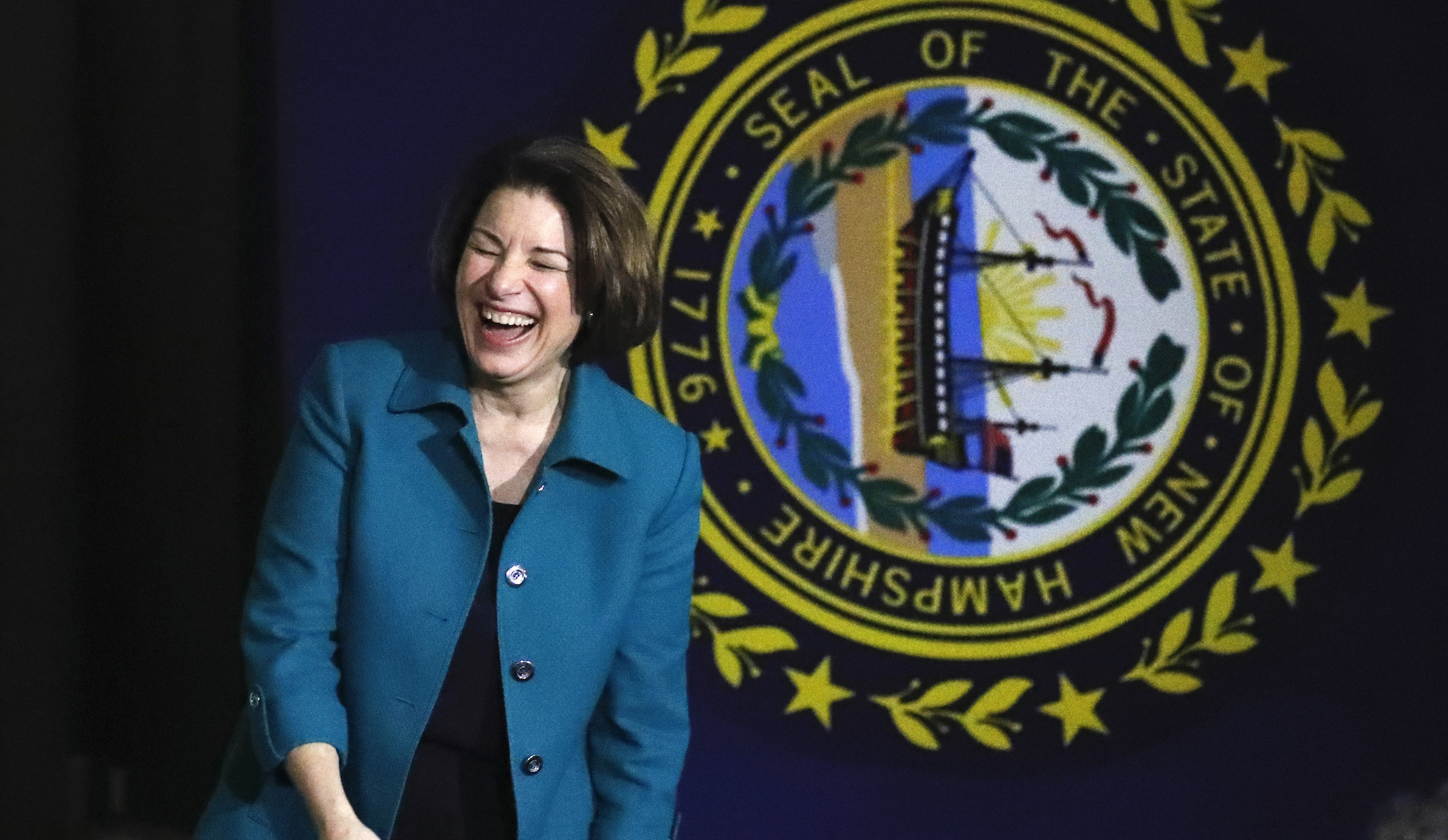 Klobuchar steps over Biden and Warren for delegates in New Hampshire