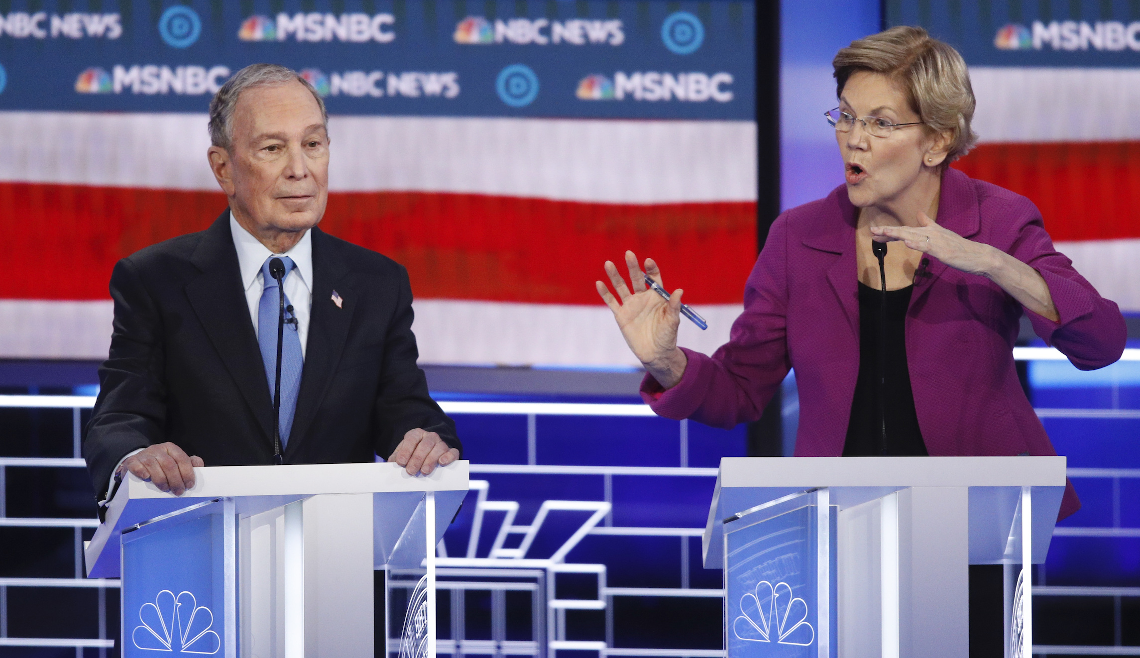 ‘You could release them’: Warren blasts Bloomberg over nondisclosure agreements with women