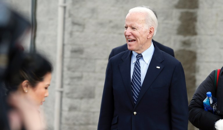 Biden hits Trump on ‘wartime president’ claim: ‘Act like one’