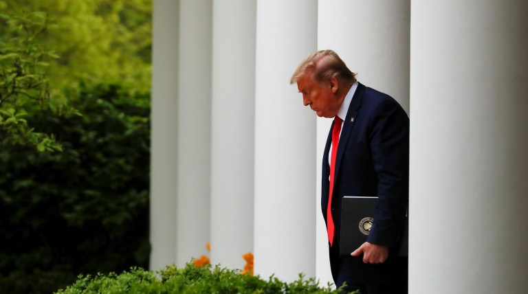 Trump reverses course and hands decision on reopening economy to governors