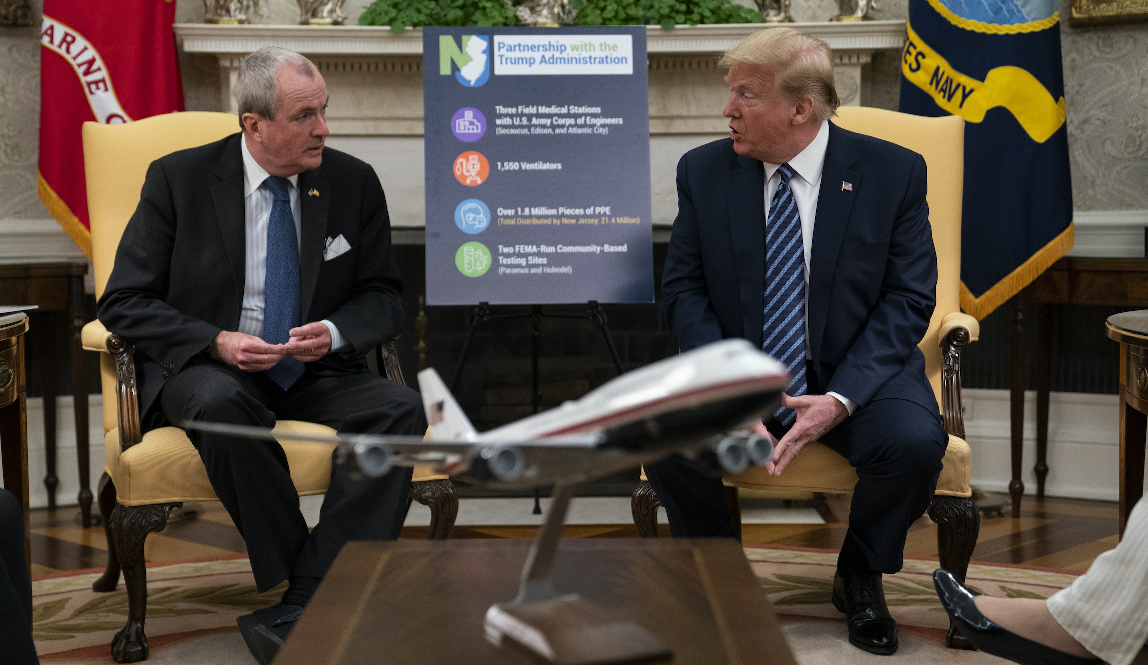 Murphy makes case to Trump that New Jersey needs federal funding
