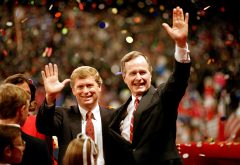 Ex-Vice President Dan Quayle laments Trump skipping Biden inauguration
