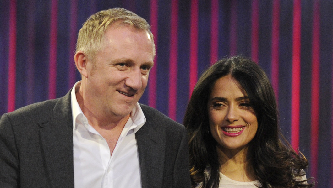 François-Henri Pinault and Salma Hayek