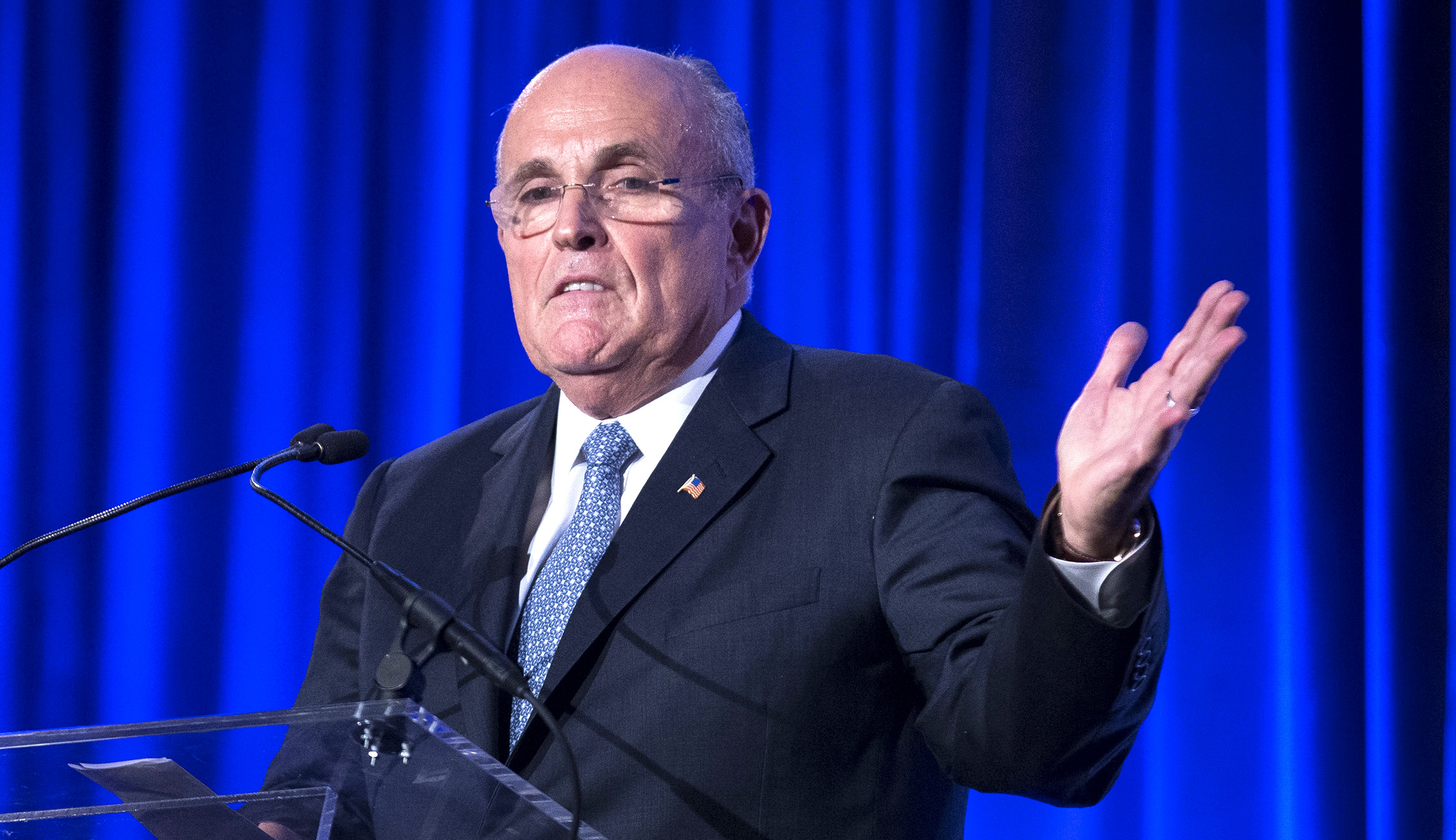 Rudy Giuliani denies second Trump camp meeting with Russians happened