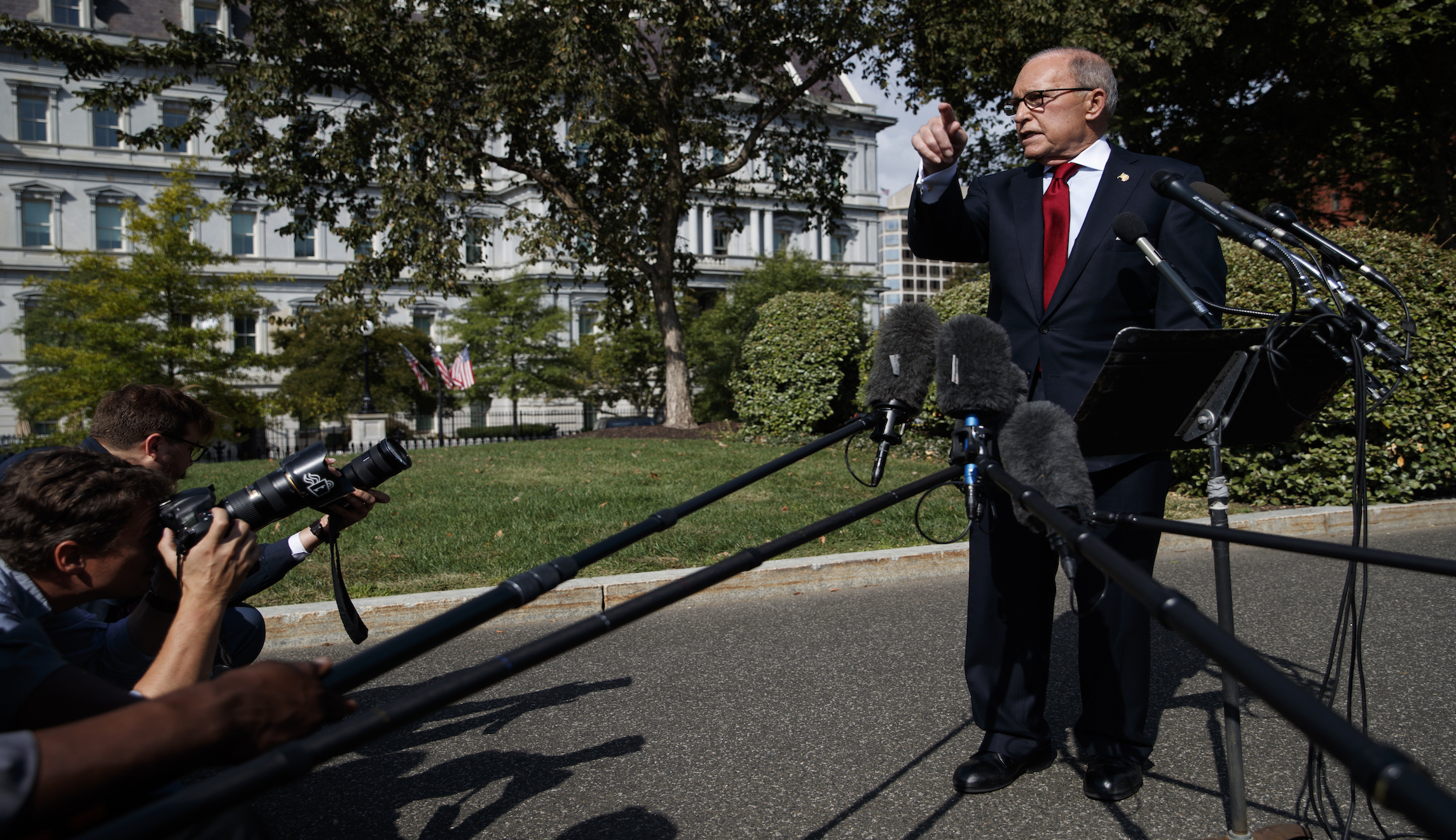 Progress made on China trade except for technology transfers, Kudlow says