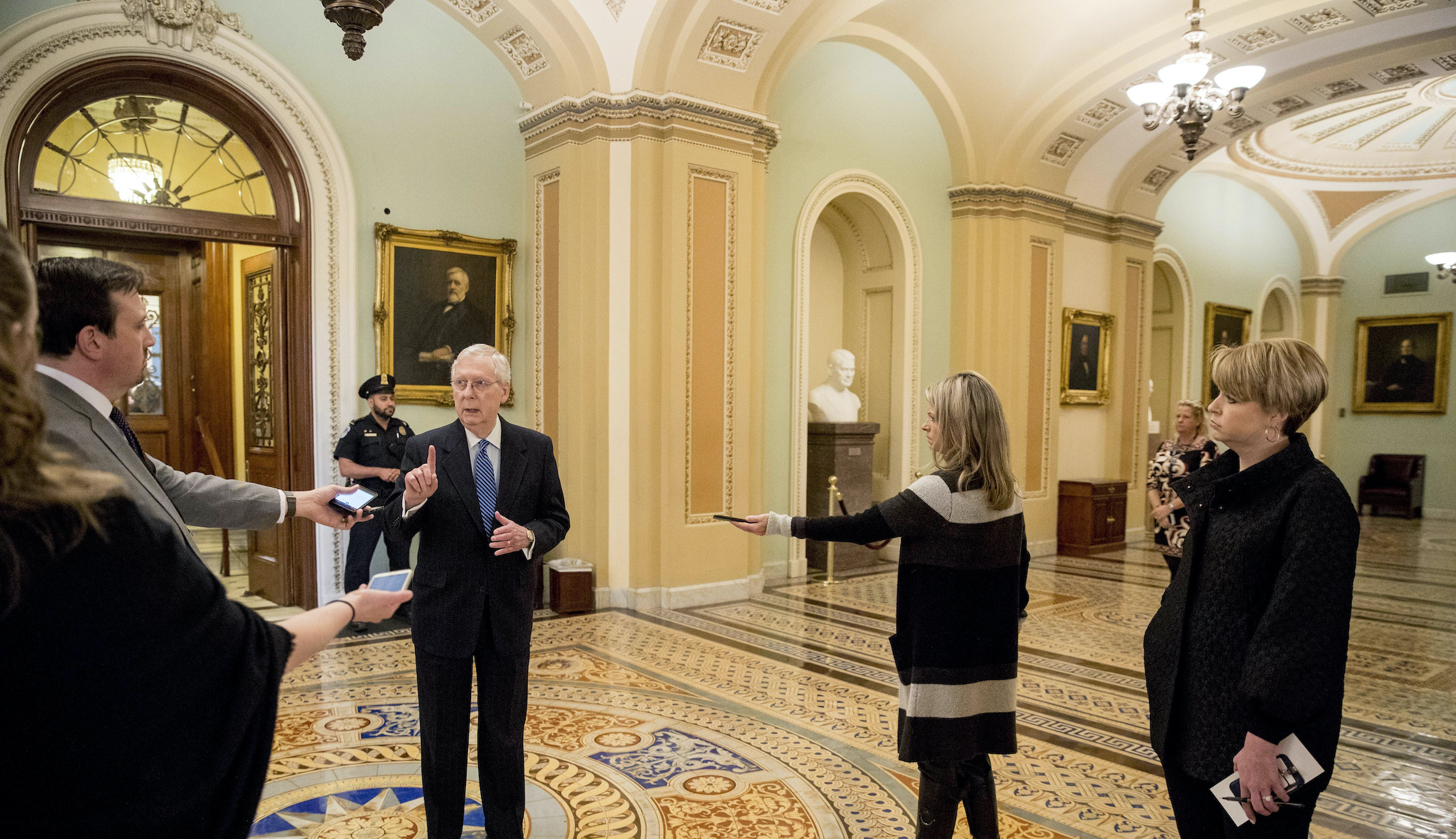 Schumer and McConnell reelected to leadership posts