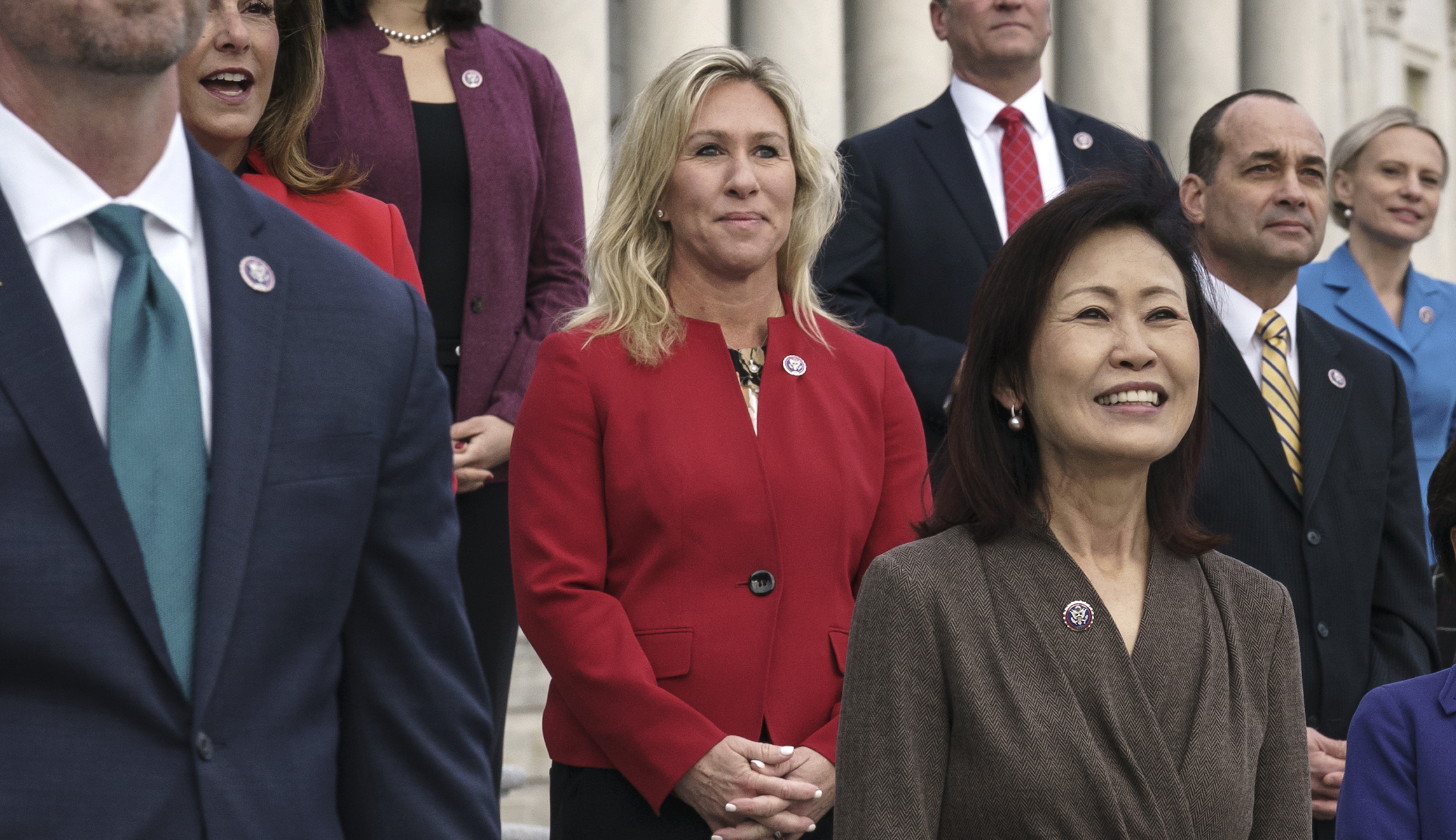 House Freedom Caucus members stand by Marjorie Taylor Greene