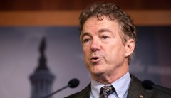 Rand Paul reads rejected impeachment question naming alleged whistleblower on Senate floor