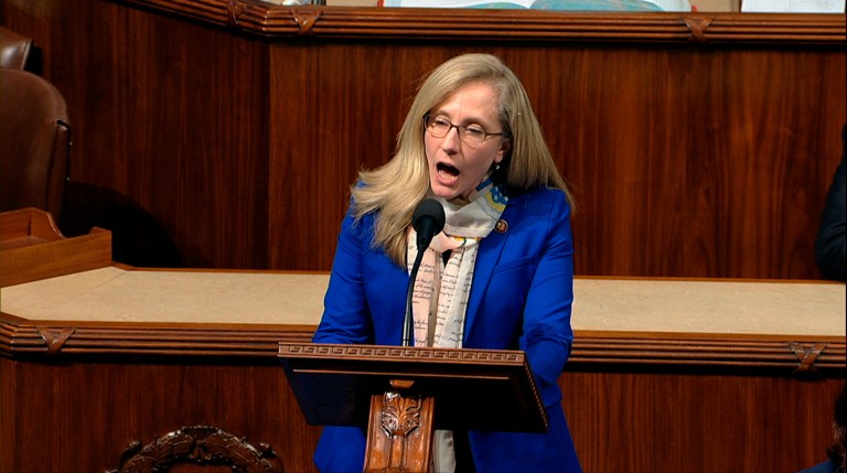 Republicans aim to undercut Abigail Spanberger’s centrist reputation in Virginia House race