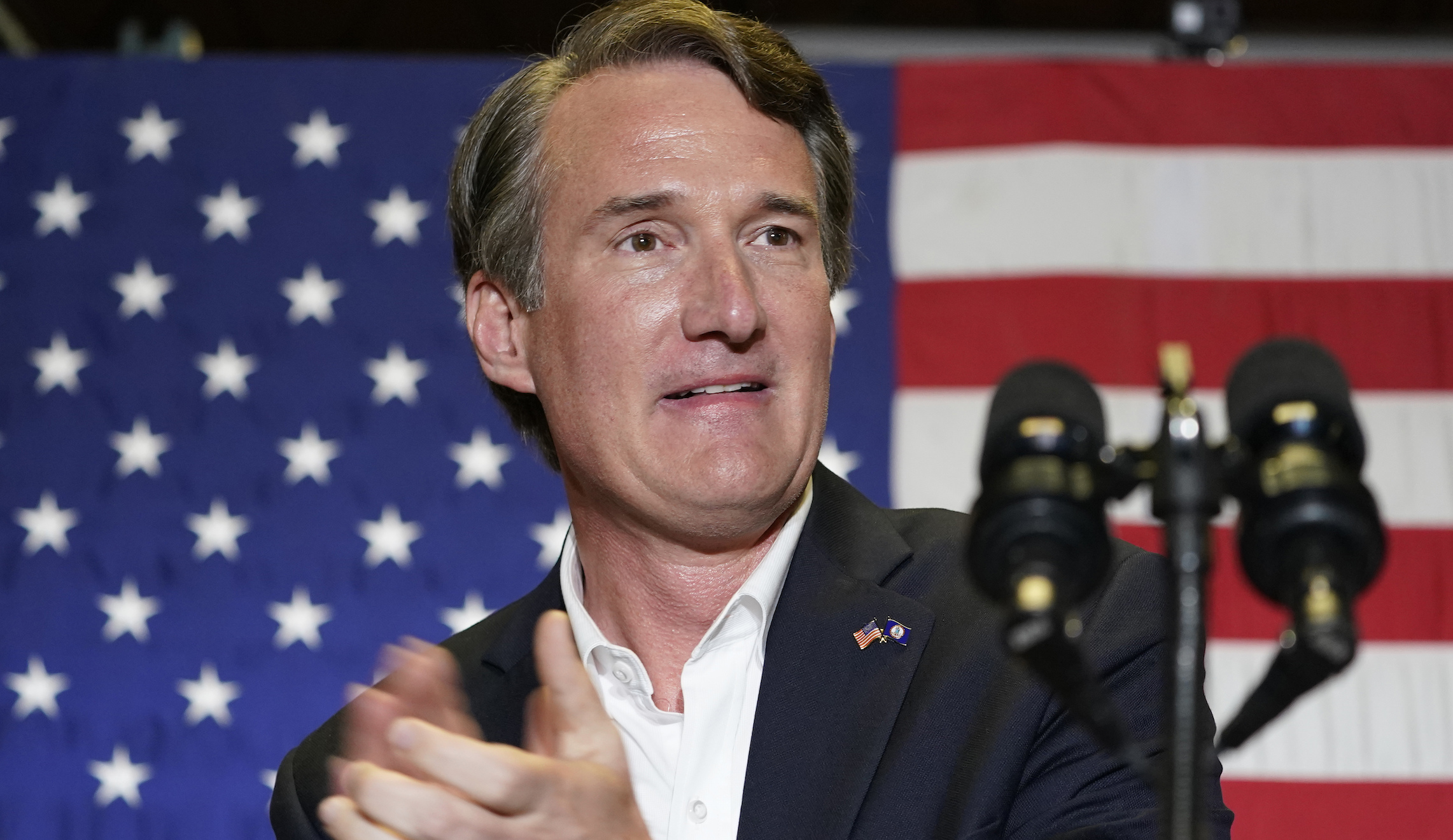 Youngkin backs right-to-work as McAuliffe opposes it