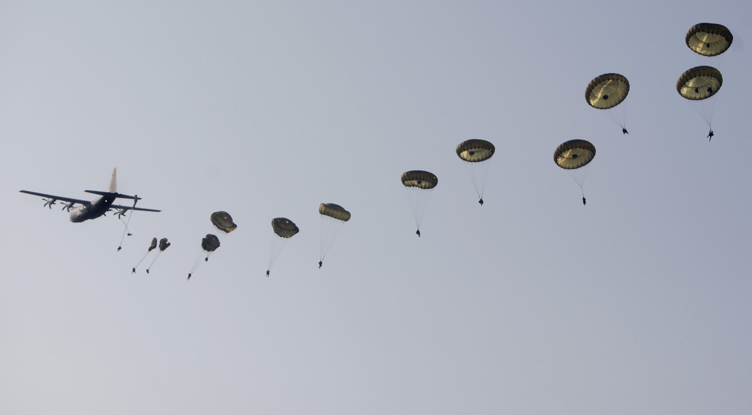Paratrooper smashes through roof of California residence after chute failure
