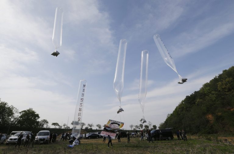 South Korea bans citizens from floating leaflets to North Korea