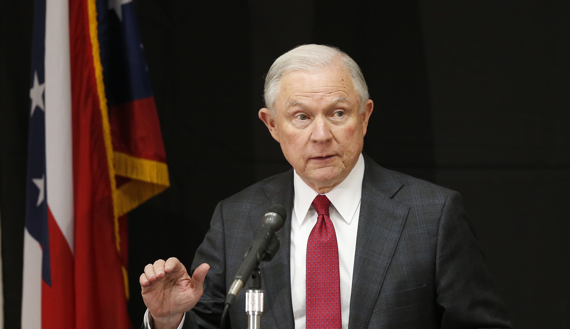 Jeff Sessions keeps matriculating down the field