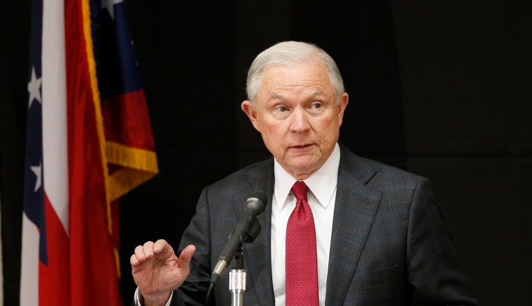 Jeff Sessions keeps matriculating down the field