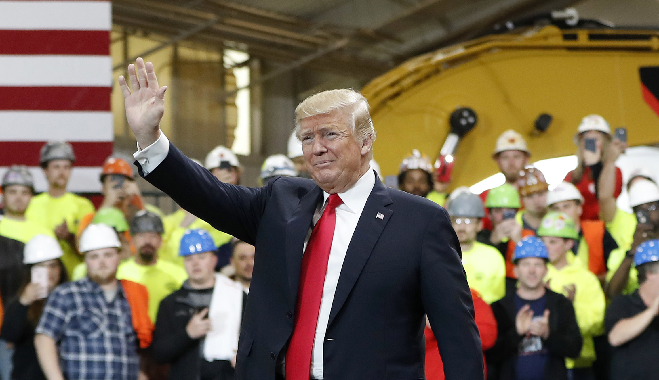 Trump says he’s bending union leaders his way