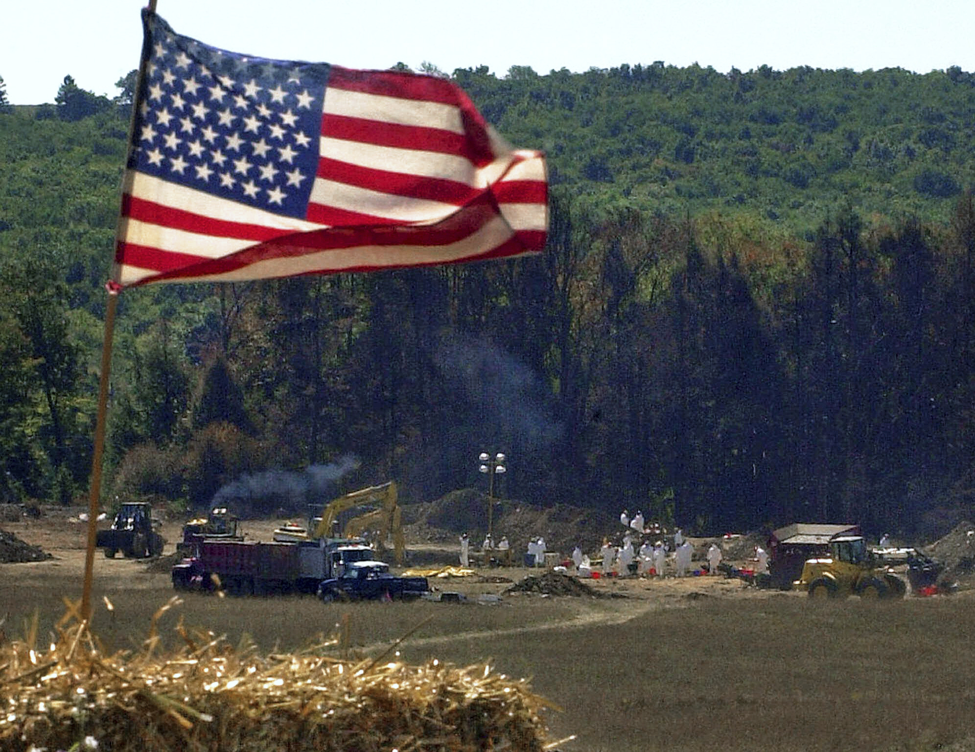 Flight 93 Memorial Wreckage