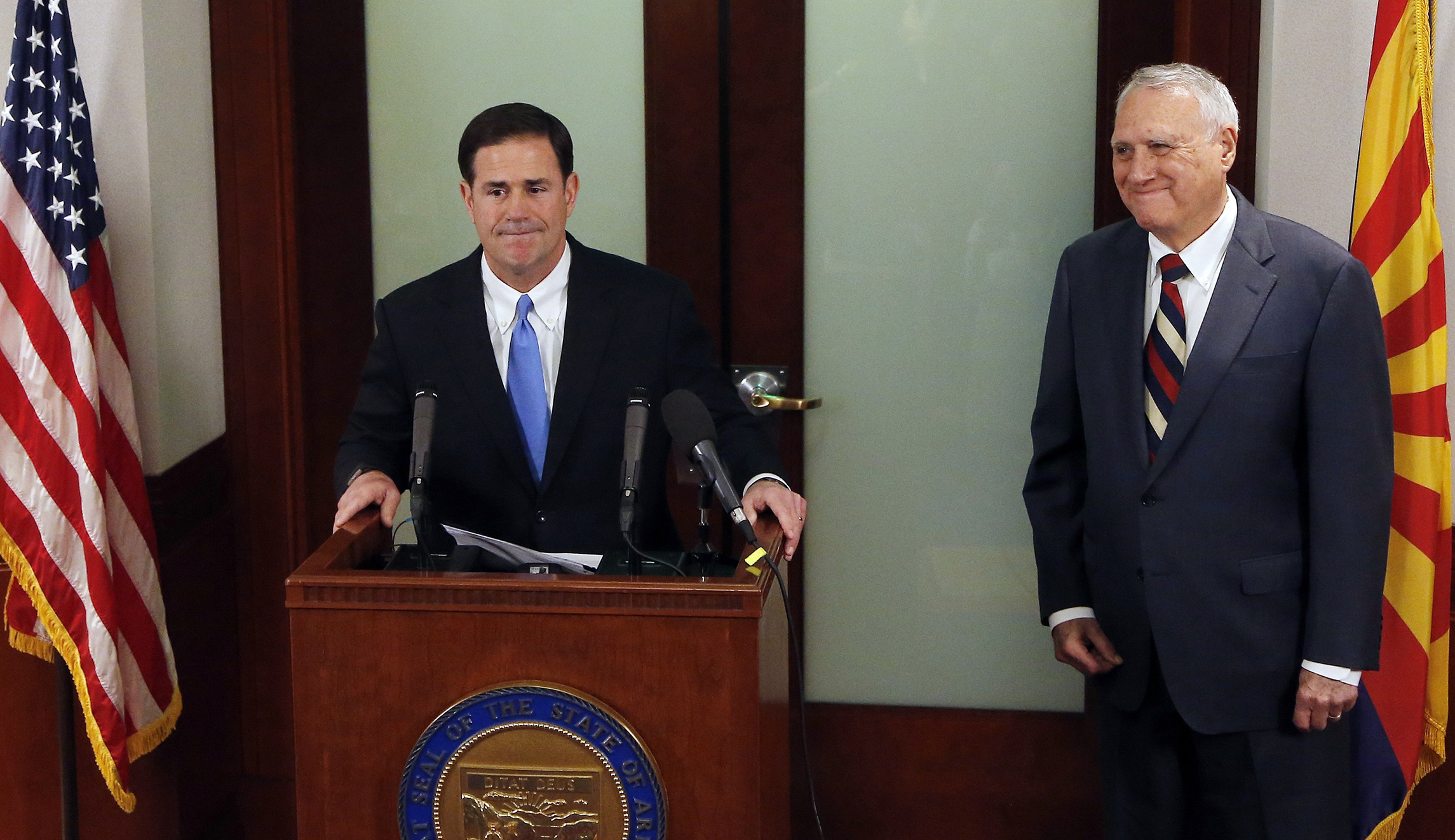 Doug Ducey punts with Jon Kyl selection to succeed John McCain