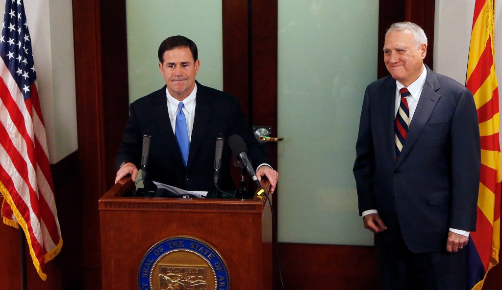 Doug Ducey punts with Jon Kyl selection to succeed John McCain