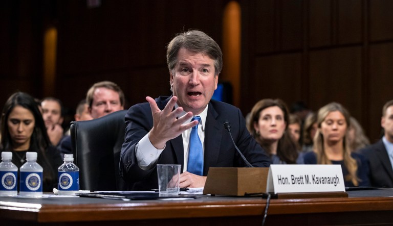 Brett Kavanaugh, President Trump's Supreme Court nominee, appears before the Senate Judiciary Committee for the third day of his confirmation hearing. 