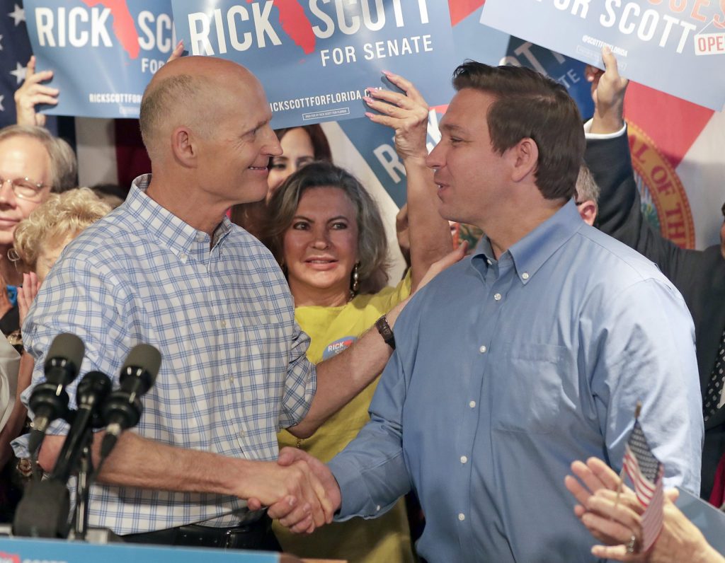 DeSantis, Scott trade barbs over Florida’s unemployment fiasco