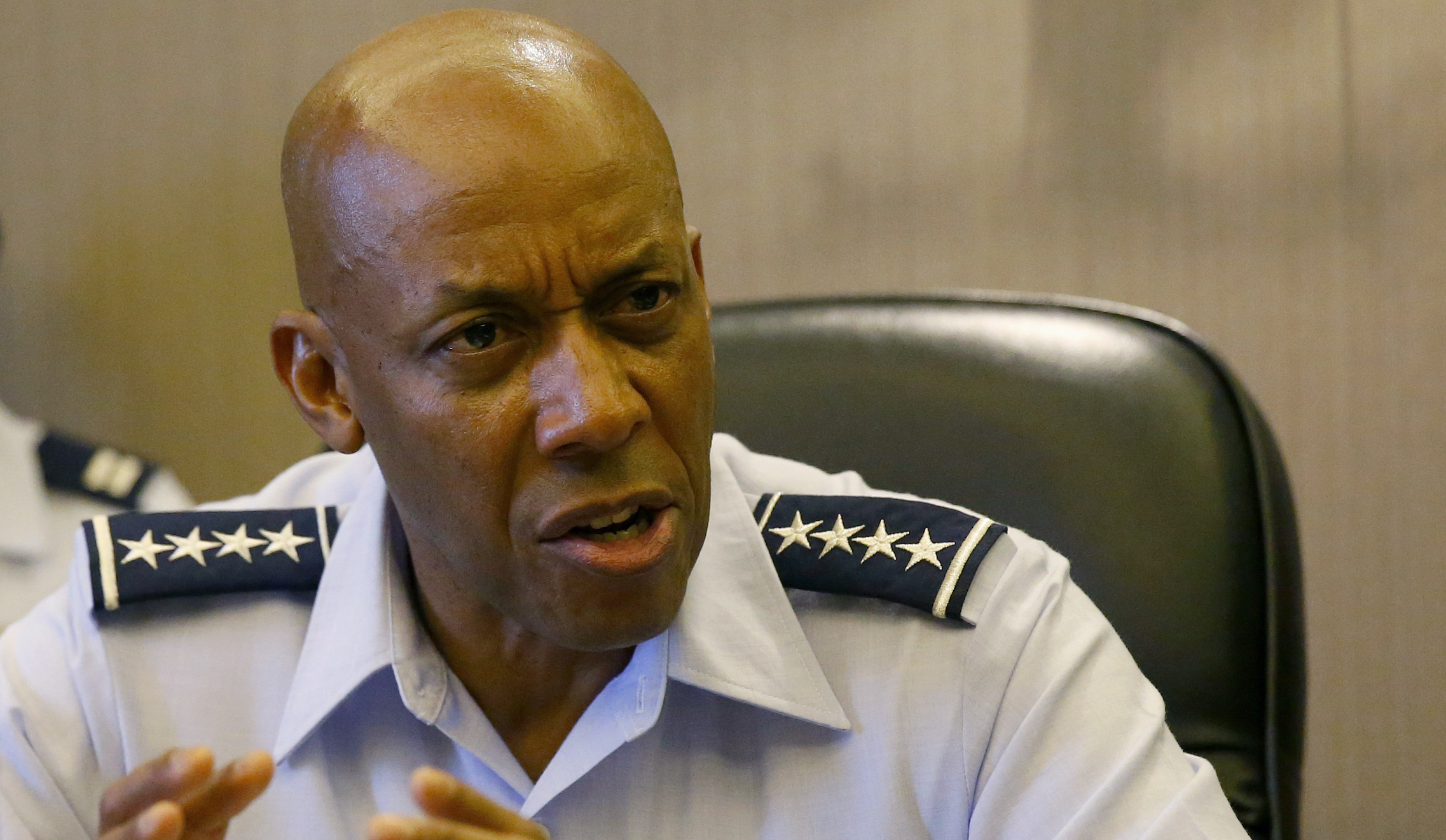 In new USAF commanding general, it’s Brown, not black, that matters