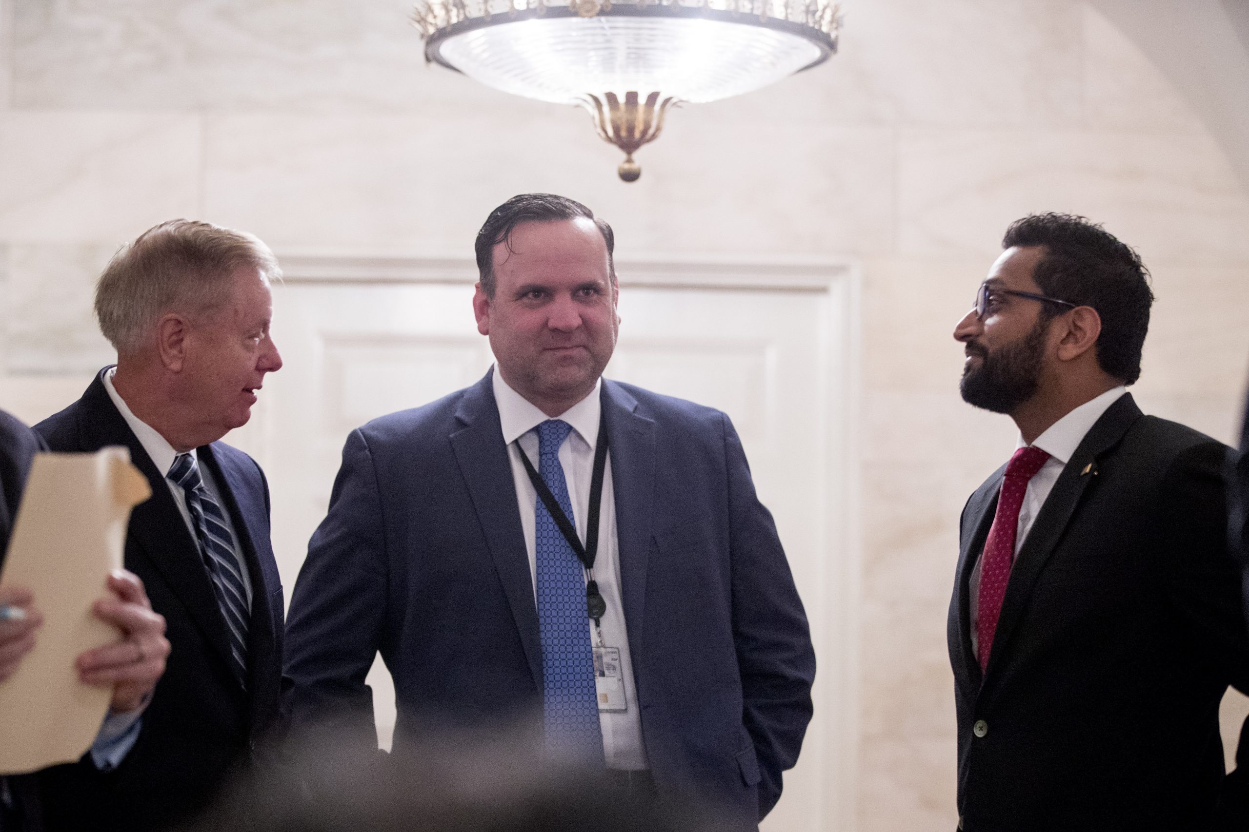 Kash Patel Dan Scavino Lindsey Graham