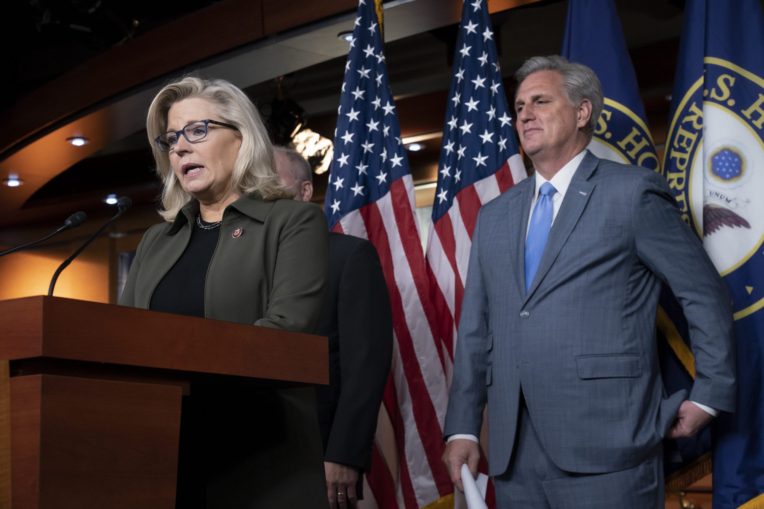 The House GOP kept Cheney but is still plenty splintered on Trump