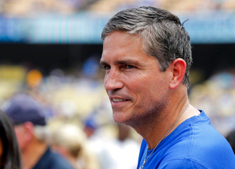 Actor Jim Caviezel appears at QAnon-adjacent conference and channels Braveheart in speech