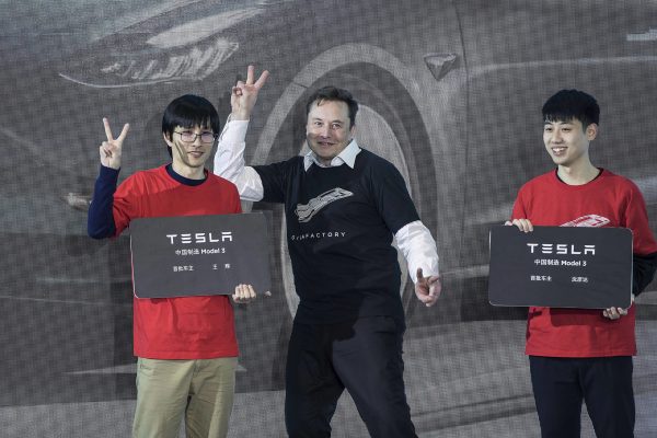 ‘Smooth ride’: Elon Musk buddies up with Chinese ambassador for Tesla stunt