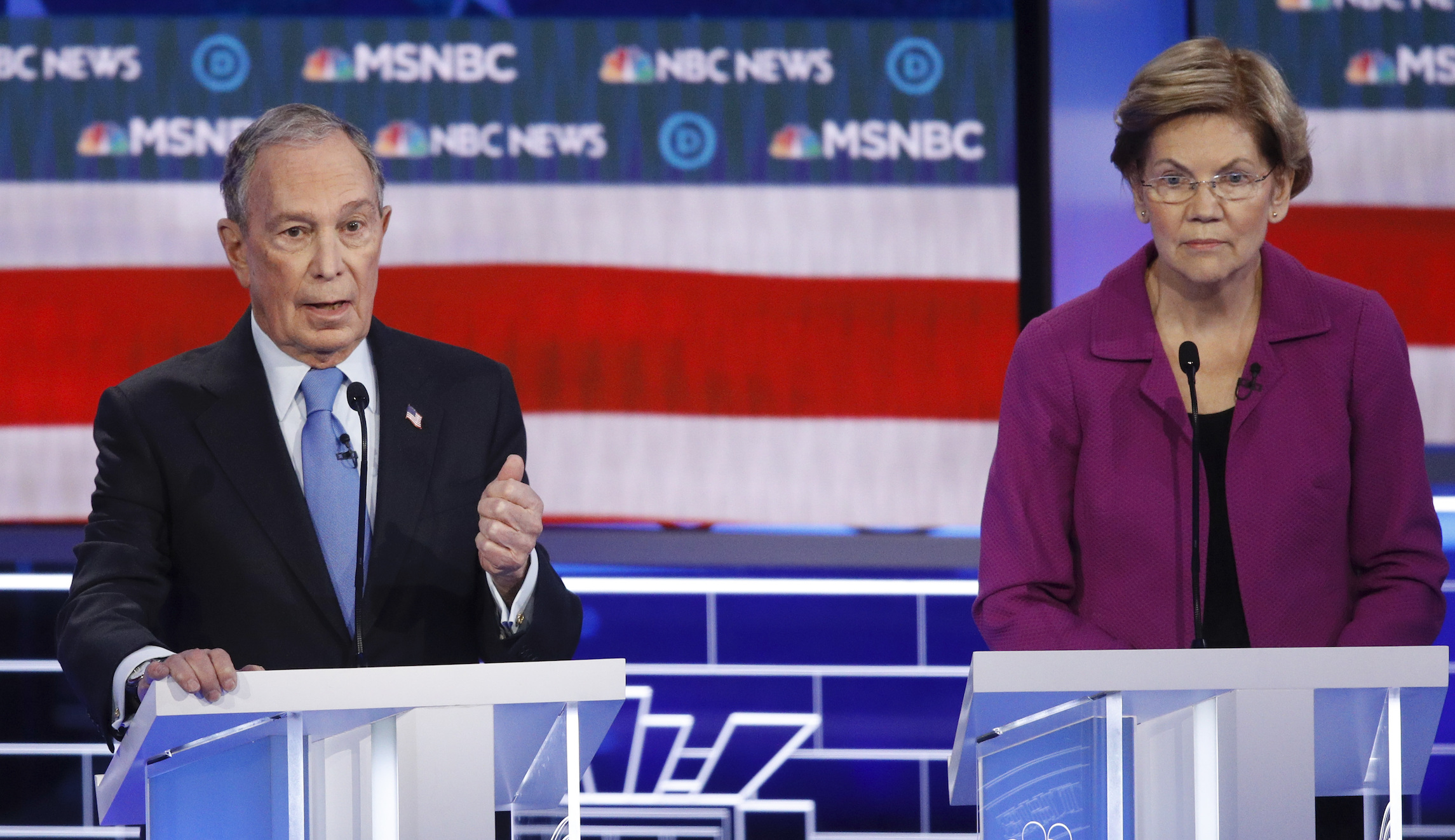 Warren is killing it in the Nevada debate, and it still might not be enough