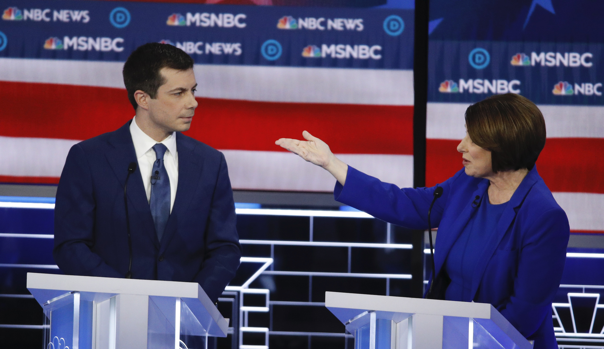Klobuchar zings Buttigieg for memorizing ‘a bunch of talking points’