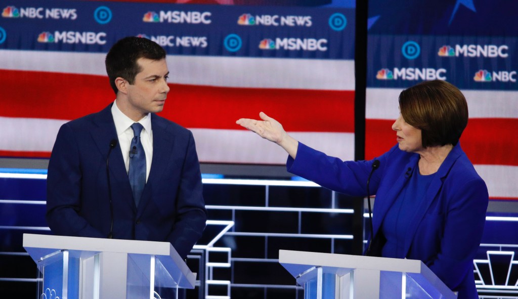 Klobuchar zings Buttigieg for memorizing ‘a bunch of talking points’