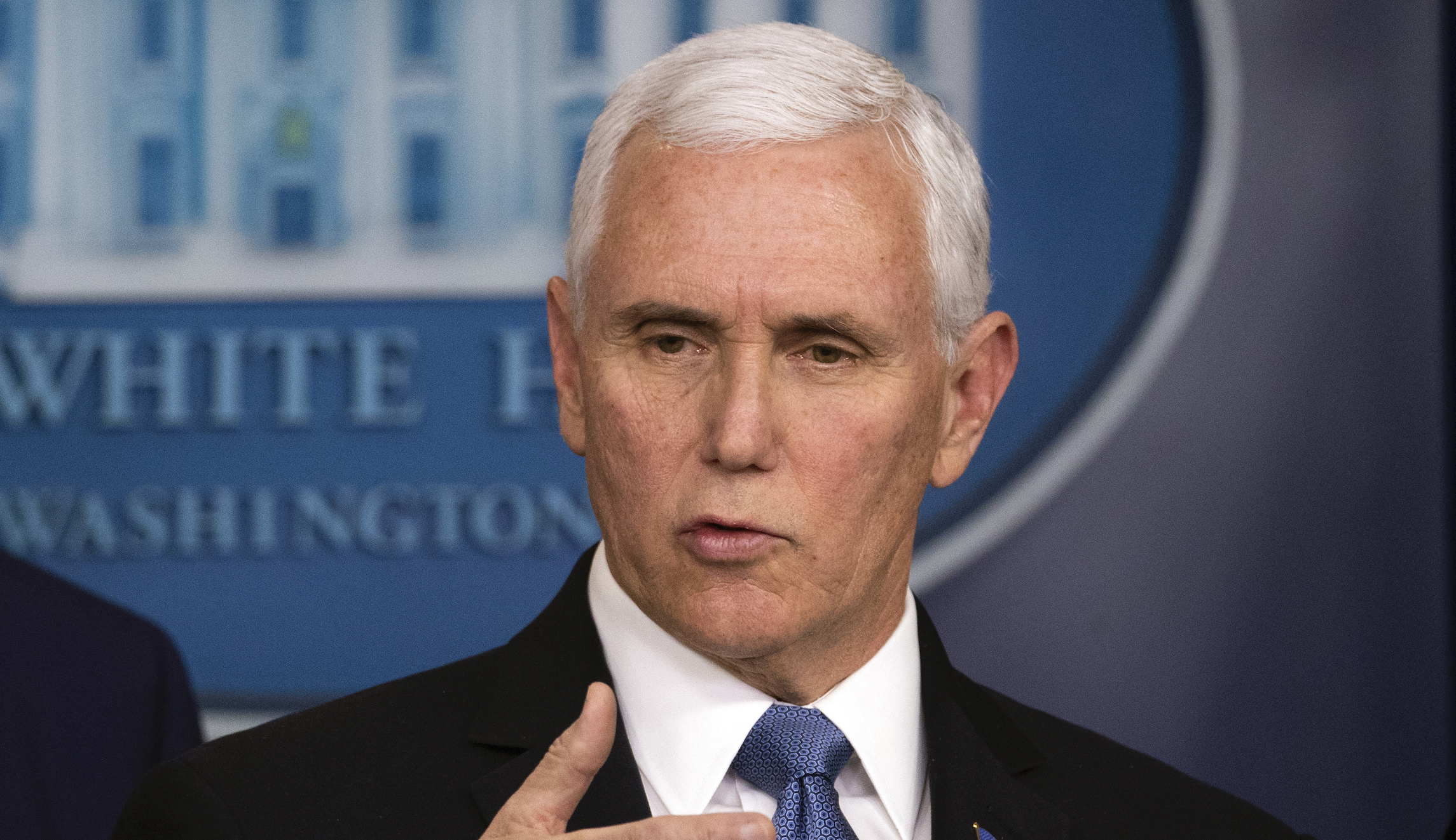 Pence shook hands with military academy cadets whose classmate is in coronavirus quarantine