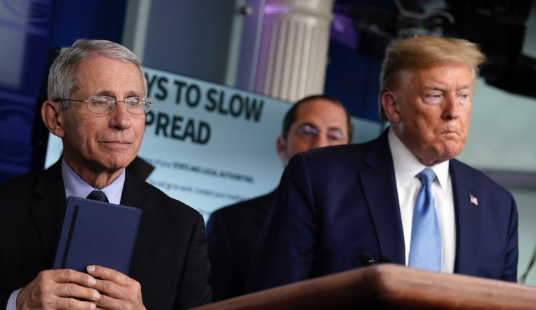 Fauci says lag in coronavirus testing not the fault of Trump or CDC