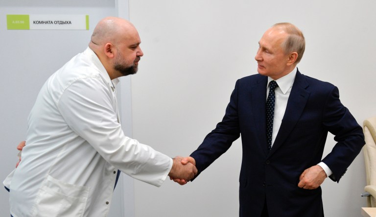 Top Russian doctor who met with Putin tests positive for coronavirus