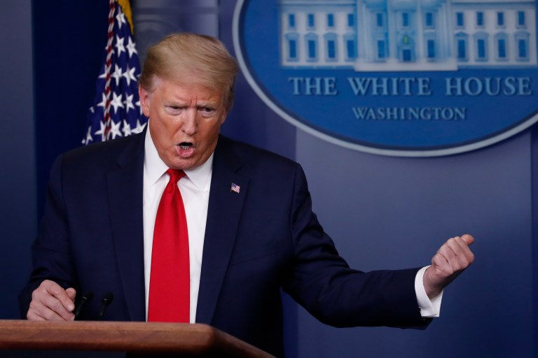 Trump goes on coronavirus offense, hitting Biden as candidate of lockdowns and mandatory masks