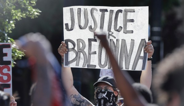 Suspect in custody after man was fatally shot during Breonna Taylor protests at Louisville park