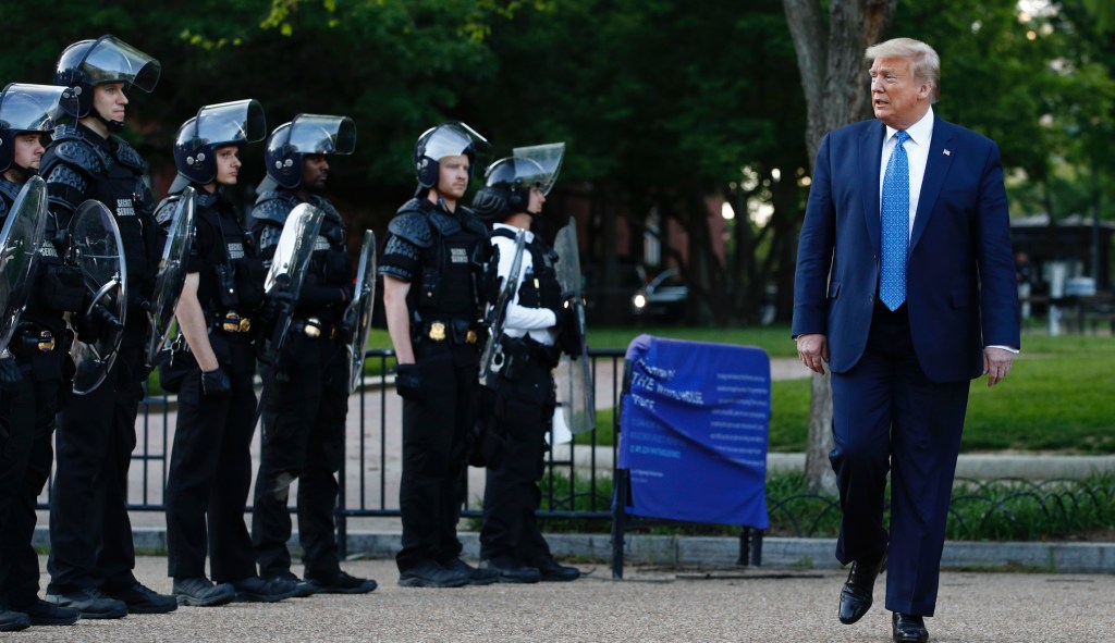 Trump threatens to send troops into cities to end violent protests