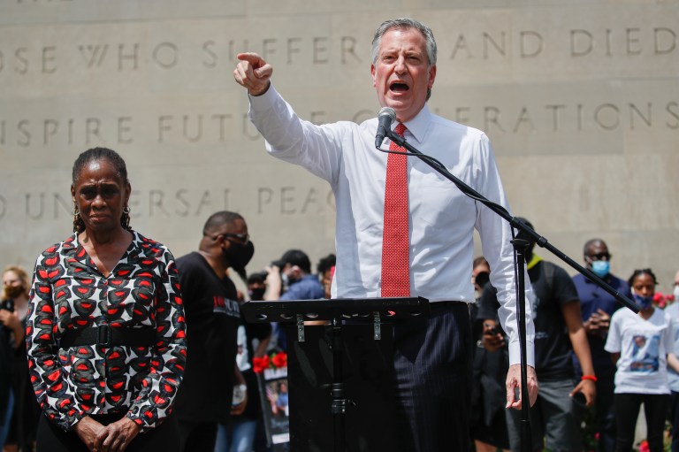 ‘Drastic mistakes’: Giuliani rips Bill de Blasio’s policing strategy amid uptick in violent crime